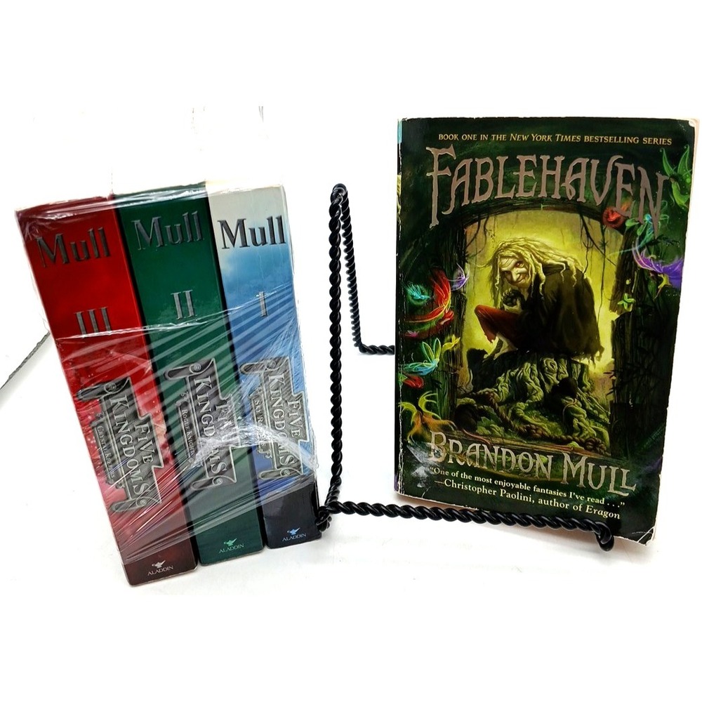 Brandon Mull Lot of 4 Book  Five Kingdoms Paperback plus Fablehaven PB